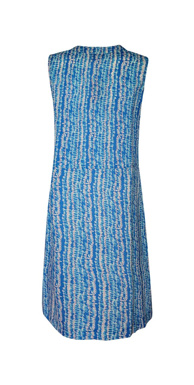 Linda Aqua Stripe
